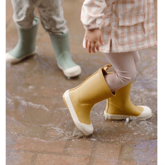 Pehr Explorer Rain boot Size 10T (discontinued) Mustard Yellow - Picture 2 of 7